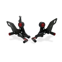 CNC RACING ADJUSTABLE RIDER REAR SETS DUCATI MONSTER 937 2021-2022