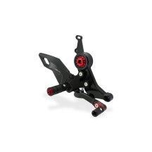 CNC RACING ADJUSTABLE RIDER REAR SETS DUCATI MONSTER 937 2021-2022