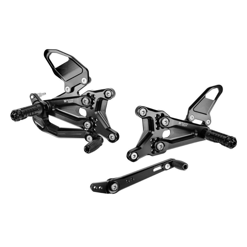 ESTRIBERAS REDUCIDAS AJUSTABLES BONAMICI RACING TRIUMPH SPEED TRIPLE 1200 RR 2022-2024 ESTRIBERAS REDUCIDAS AJUSTABLES BONAMICI RACING TRIUMPH SPEED TRIPLE 1200 RR 2022-2024