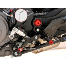 CNC RACING ADJUSTABLE RIDER REAR SETS DUCATI MONSTER 937 2021-2022