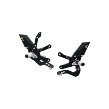 ESTRIBERAS AJUSTABLES ESTRIBERAS ARTICULADAS LIGHTECH REVERSE SHIFT KAWASAKI ZX-10R 2021-2022
