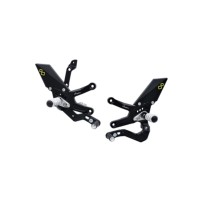 ESTRIBERAS AJUSTABLES ESTRIBERAS ARTICULADAS LIGHTECH REVERSE SHIFT KAWASAKI ZX-10R 2021-2022
