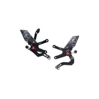 ESTRIBERAS AJUSTABLES VERSIÓN R LIGHTECH REVERSE SHIFT KAWASAKI ZX-10 R 2021-2022