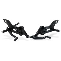 ESTRIBERAS DE CARRERAS AJUSTABLES CNC APRILIA RS 660 2021-2022