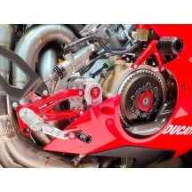 ESTRIBERAS AJUSTABLES PRAMAC RACING EDITION CNC RACING DUCATI PANIGALE V4 / S / R 2018-2024