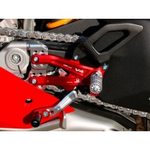 ESTRIBERAS AJUSTABLES PRAMAC RACING EDITION CNC RACING DUCATI PANIGALE V4 / S / R 2018-2024