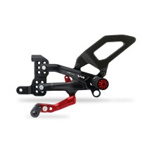 ESTRIBERAS DE CARRERA CNC AJUSTABLES DUCATI PANIGALE V4 / S / R 2018-2024