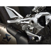 KIT ESTRIBERAS DE REDUCCIÓN AJUSTABLE MOTOCORSE DUCATI PANIGALE V4 / S / R