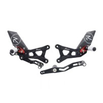 ESTRIBERAS AJUSTABLES CON ESTRIBERAS PLEGABLES LIGHTECH YAMAHA R6 2017-2020
