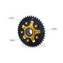CORONA Z46 P520 5 FORI CNC RACING  DUCATI SCRAMBLER 400 2016-2020