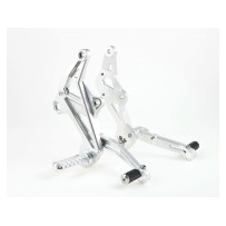 KIT COMPLETO ESTRIBERAS AJUSTABLES MOTOCORSE MV AGUSTA RIVALE 800 2014-2017