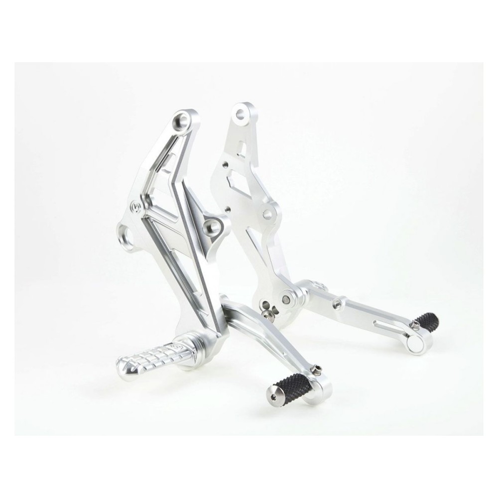 KIT COMPLETO ESTRIBERAS AJUSTABLES MOTOCORSE MV AGUSTA RIVALE 800 2014-2017 KIT COMPLETO ESTRIBERAS AJUSTABLES MOTOCORSE MV AGUSTA RIVALE 800 2014-2017