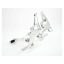 KIT COMPLETO ESTRIBERAS AJUSTABLES MOTOCORSE MV AGUSTA RIVALE 800 2014-2017