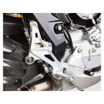 KIT COMPLETO ESTRIBERAS AJUSTABLES MOTOCORSE MV AGUSTA RIVALE 800 2014-2017