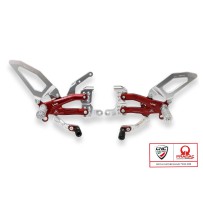 ESTRIBERAS AJUSTABLES CNC RACING PRAMAC DUCATI STREETFIGHTER V4 / S 2020-2023