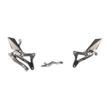 ESTRIBERAS AJUSTABLES CON REPOSAPIES FIJOS LIGHTECH YAMAHA R1 2009-2014