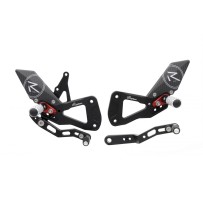 PLATAFORMAS AJUSTABLES R VERSIÓN / SILVER LIGHTECH SUZUKI GSX-R 1000 R 2017-2024