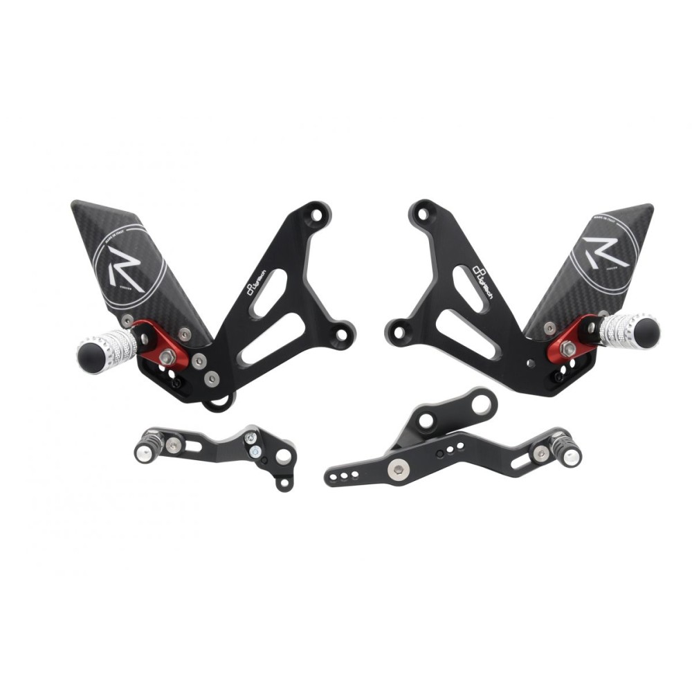 ESTRIBERAS REGULABLES VERSIÓN R LIGHTECH MV AGUSTA BRUTALE 675 2011-2015 ESTRIBERAS REGULABLES VERSIÓN R LIGHTECH MV AGUSTA BRUTALE 675 2011-2015