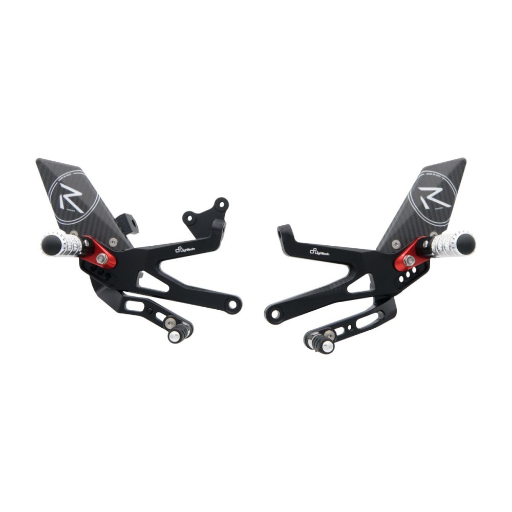 ESTRIBERAS REGULABLES VERSIÓN R LIGHTECH DUCATI PANIGALE V4S 2018-2022 ESTRIBERAS REGULABLES VERSIÓN R LIGHTECH DUCATI PANIGALE V4S 2018-2022