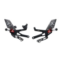 ESTRIBERAS REGULABLES VERSIÓN R LIGHTECH DUCATI PANIGALE V4 2018-2022