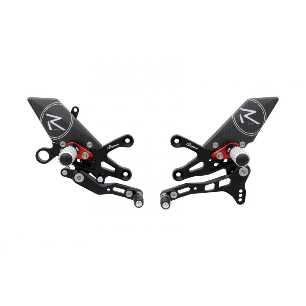 ESTRIBERAS REGULABLES VERSIÓN R LIGHTECH APRILIA RSV4 2009-2017 ESTRIBERAS REGULABLES VERSIÓN R LIGHTECH APRILIA RSV4 2009-2017