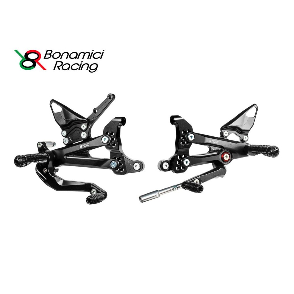 ESTRIBERAS REDUCIDAS BONAMIC RACING AJUSTABLES DUCATI STREETFIGHTER V4 / S 2020-2024