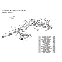 ESTRIBERAS REDUCIDAS BONAMIC RACING AJUSTABLES DUCATI STREETFIGHTER V4 / S 2020-2024