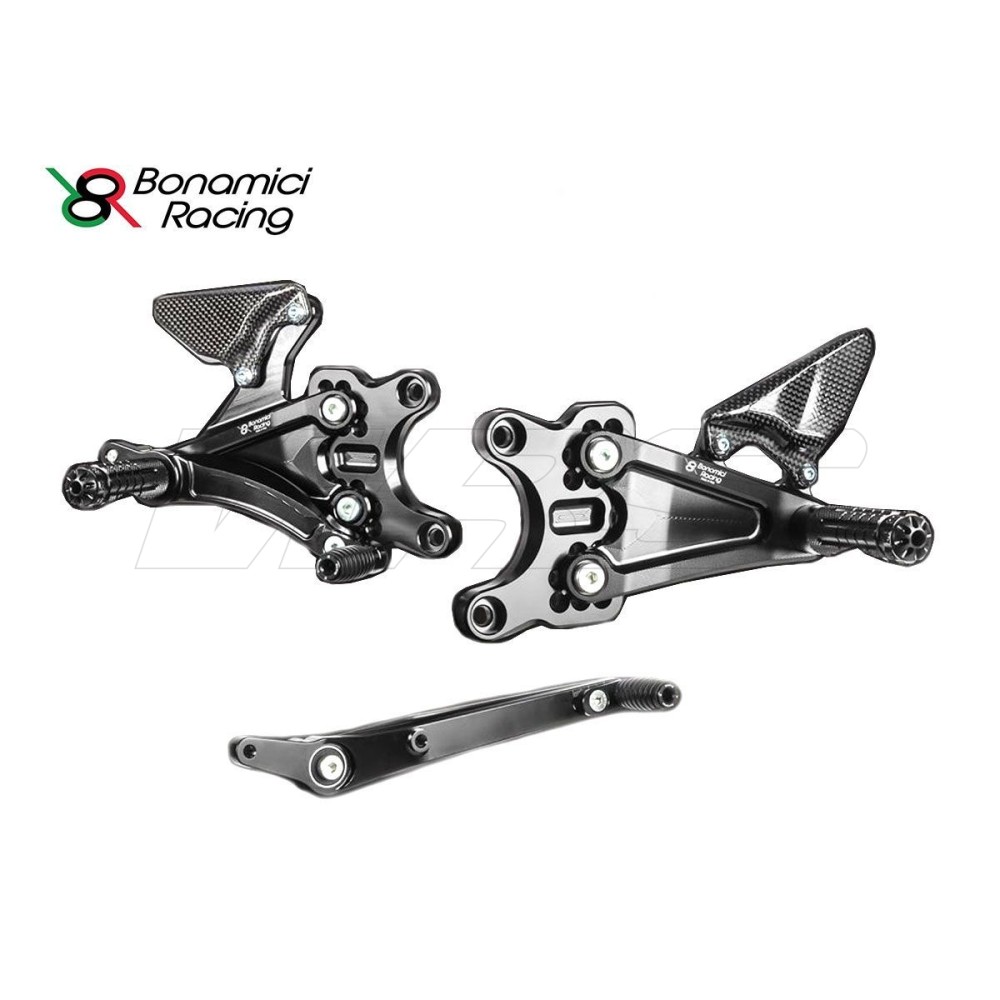 ESTRIBERAS TRASERAS BONAMICI RACING RACING HONDA CBR 1000 RR-R FIREBLADE 2020-2024 ESTRIBERAS TRASERAS BONAMICI RACING RACING HONDA CBR 1000 RR-R FIREBLADE 2020-2024
