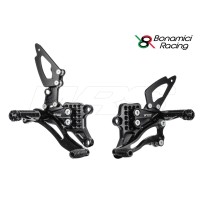 ESTRIBERAS REDUCIDAS BONAMIC RACING AJUSTABLES YAMAHA R3 2015-2023