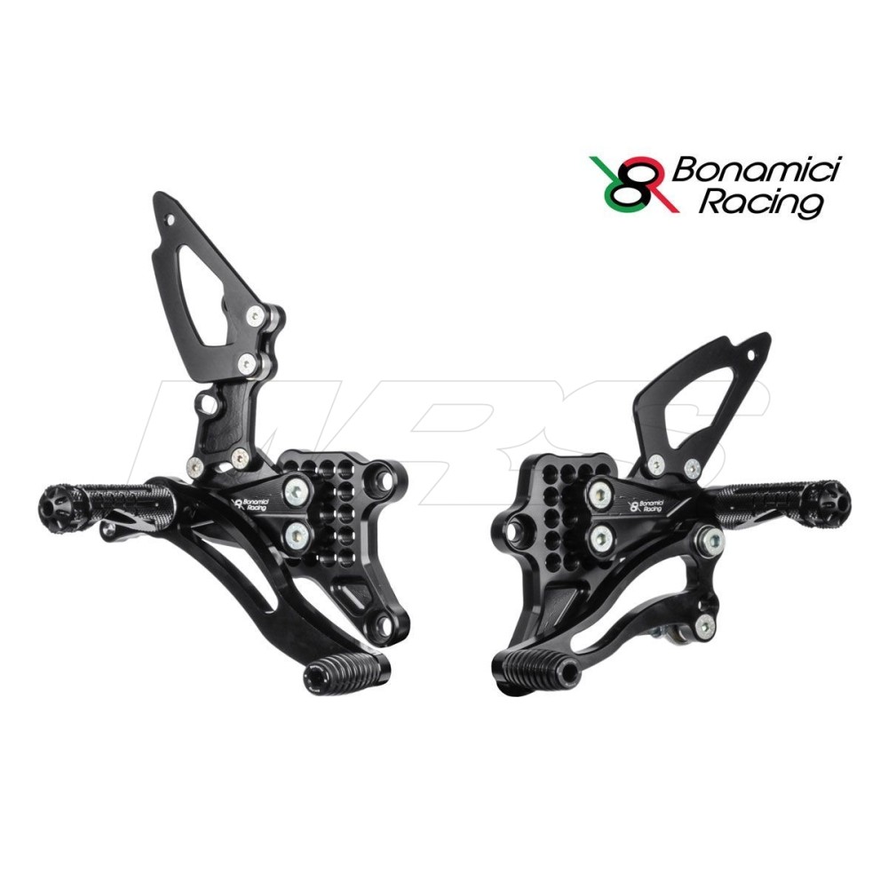 ESTRIBERAS REDUCIDAS BONAMIC RACING AJUSTABLES YAMAHA R3 2015-2023