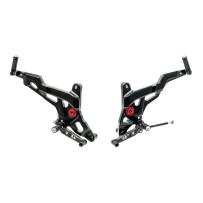 ESTRIBERAS REGULABLES SPORT CNC RACING DUCATI MONSTER 821 2014-19
