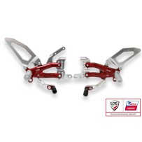 ESTRIBERAS AJUSTABLES SERIE V4, ESPECIAL PRAMAC CNC RACING DUCATI PANIGALE V4 / S / R 2018-2024