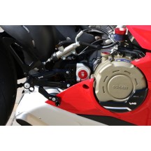 ESTRIBERAS AJUSTABLES SERIE V4 ESPECIAL EASY CNC RACING DUCATI PANIGALE V4 / S / R 2018-2024