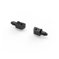 KIT DE ENSAMBLAJE DE CAÑAS DE PASAJEROS DE RIZOMA Ø18 MM PASAJERO APRILIA RS 457 2024-2025