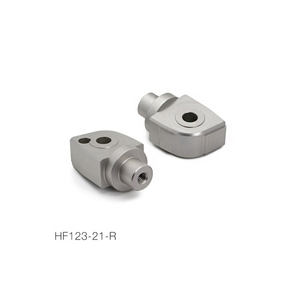 PAR DE FIJACIONES ESTRIBERAS TRASERAS "V2" BARRACUDA HONDA X-ADV 750 2021-2025 PAR DE FIJACIONES ESTRIBERAS TRASERAS "V2" BARRACUDA HONDA X-ADV 750 2021-2025