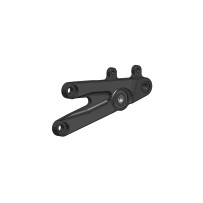 PLACA LATERAL DE MARCHA ESTRIBERAS DE RECAMBIO A006 BONAMICI APRILIA RS 660 / TUONO 660 2020-2024