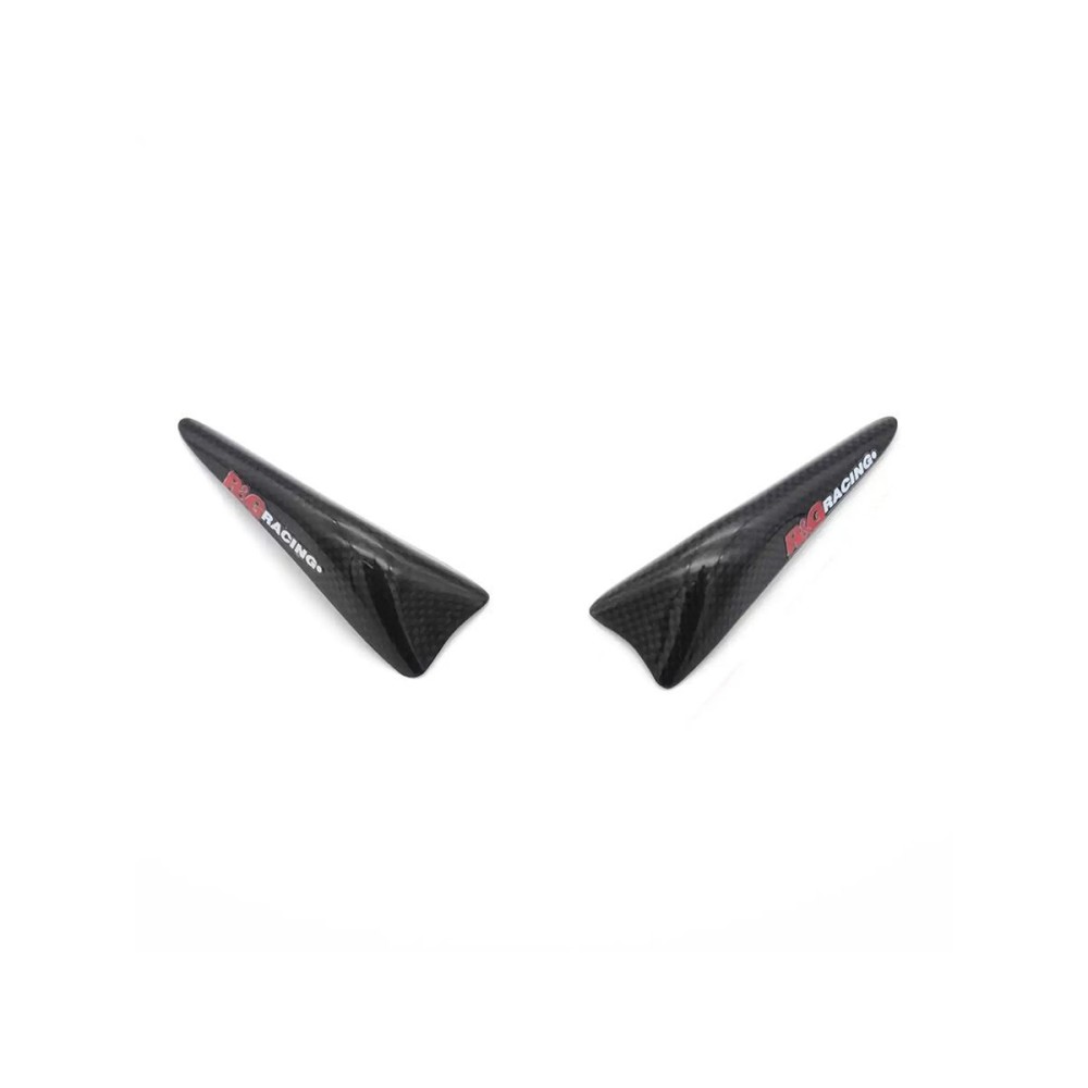 PAR DE DESLIZADORES DE COLA DE CARBONO PULIDO R&G HONDA CBR 650 R 2019-2020 PAR DE DESLIZADORES DE COLA DE CARBONO PULIDO R&G HONDA CBR 650 R 2019-2020