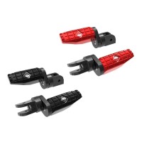 KIT PEDALES PILOTO AJUSTABLES DBK SPORT DUCATI HYPERMOTARD 698 MONO / RVE 2024